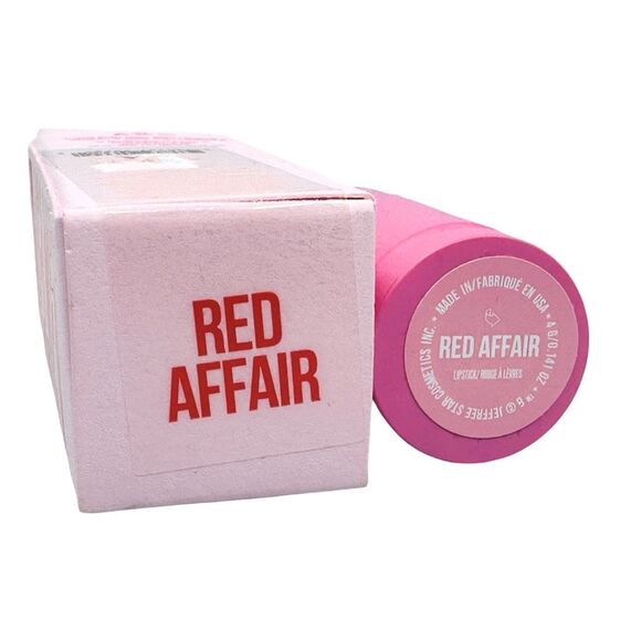 Jeffree Star Cosmetics Velvet Trap Lipstick - Red Affair - 4g / 0.141 oz - Picture 8 of 8
